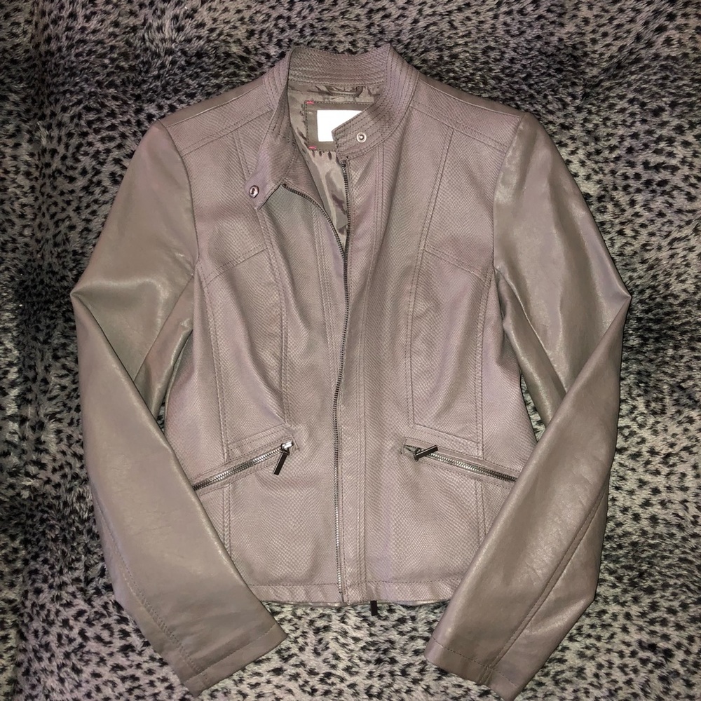 Exhileration Faux Leather Jacket